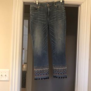 Chico’s crop jeans size 0.5